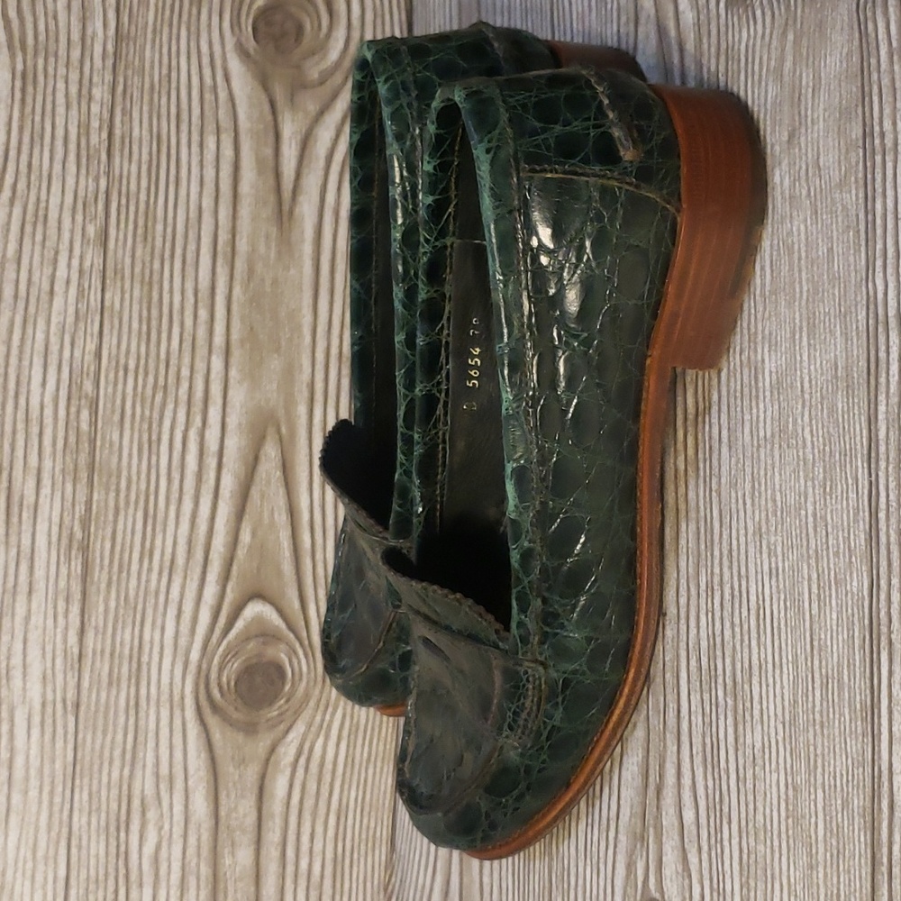 Prada Loafers - Dark Green - 38 - Picture 3 of 8